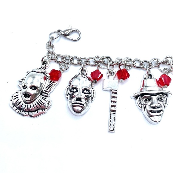 Horror Movie Charm Bracelet Scary Halloween - Picture 3 of 7